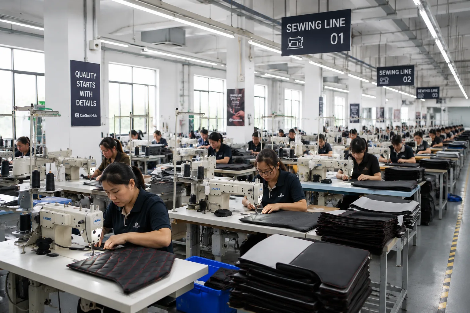 OEM Car Seat Cover Production Process
