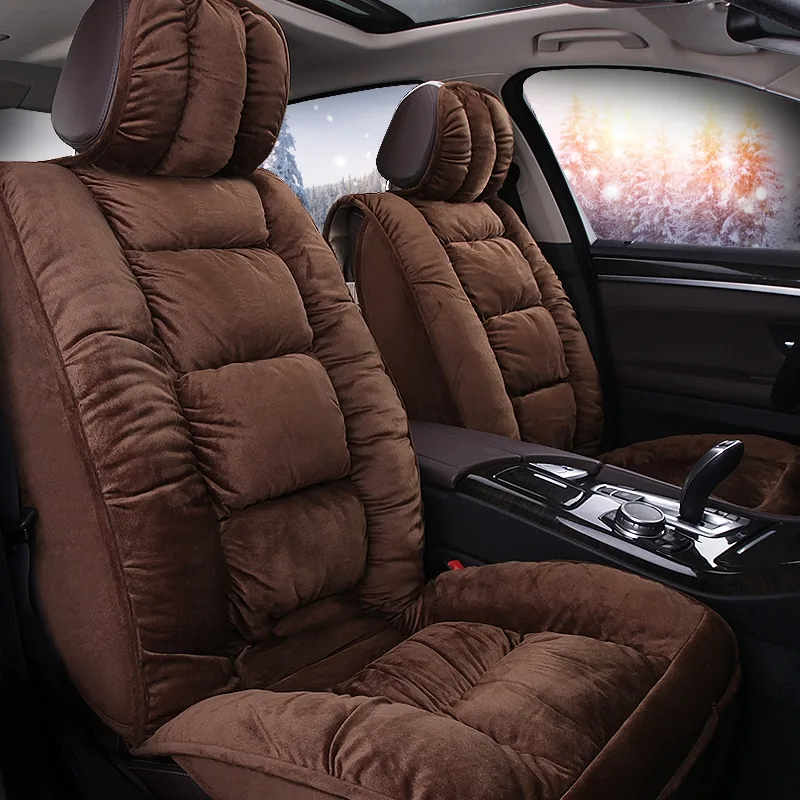 Soft Plush Car Seat Covers