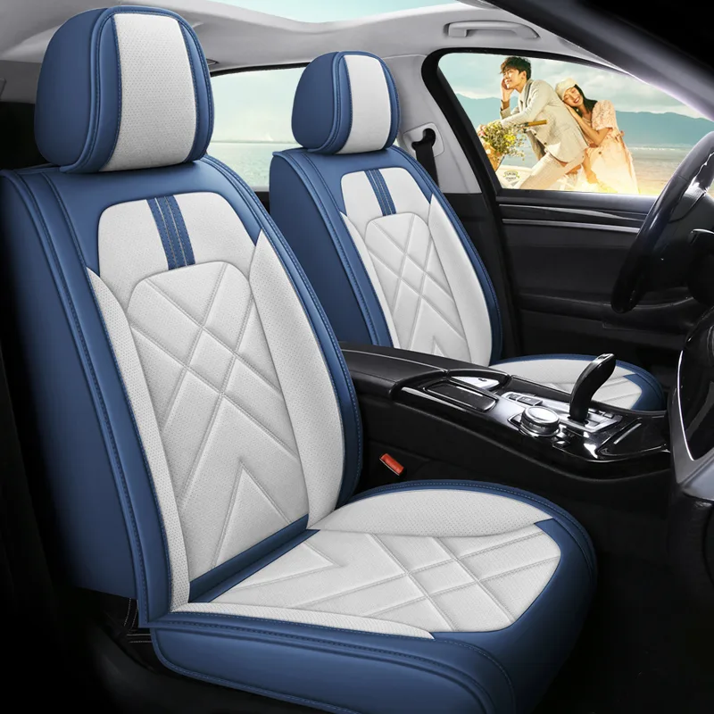 Commercial Grade Car Seat Covers - Durable & Stylish - Dream Blue Standard
